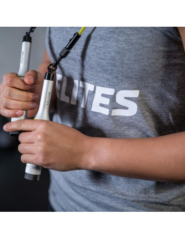 Cuerda de Salto con Peso Velites Tierra 2.0 - Aluminio 0.9kg