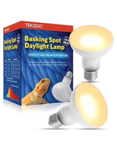 Bombillas de Calor Diurna TEKIZOO 100W para Reptiles y Anfibios
