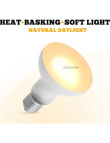 Bombillas de Calor Diurna TEKIZOO 100W para Reptiles y Anfibios