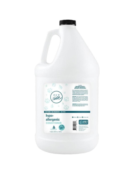 Acondicionador Hipoalergénico Pet Silk 3.785 L para Piel Sensible
