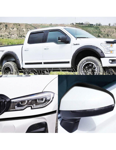 Moldura de Automóvil NANSH 16Ft Negra Brillante 12mm Universal