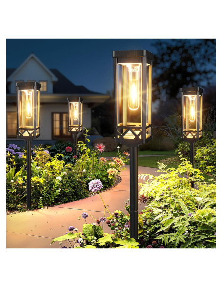 Luces de Camino Solar KOOPER 2 Paquete 65 cm 15 Horas