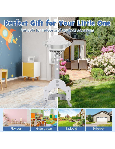 Aro de Baloncesto AKUSTIK 3 en 1 para Niños Pequeños