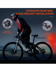 Luz Trasera Inteligente Onvian SF-31 con Alarma y Señales de Giro 2