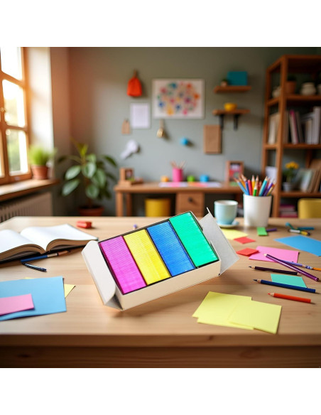 800 Mini Grapas de Color Sluswallow 24x6mm Oficina Manualidades