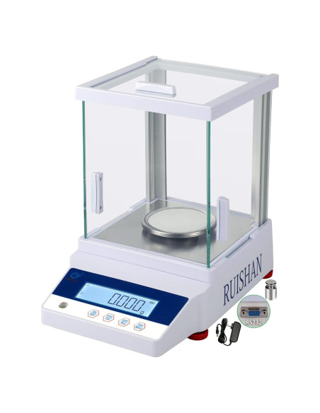 Balanza Electrónica Analítica RUISHAN 200g 0.001g Precisión