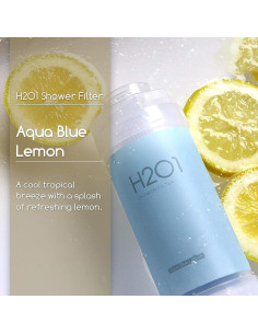 Filtro de Ducha H201 con Vitamina C y Aromaterapia - Limón Azul Aqua 2