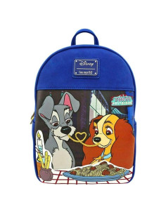 Mini Mochila Loungefly Disney La Dama y el Vagabundo Azul