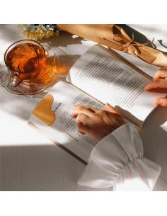 Set de 6 Marcadores de Corazón de Cuero Kinsound - Accesorios de Lectura 2