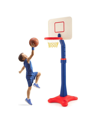 Aro de Baloncesto Ajustable Costzon para Niños 63-85 cm