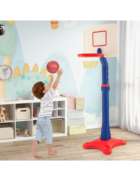 Aro de Baloncesto Ajustable Costzon para Niños 63-85 cm