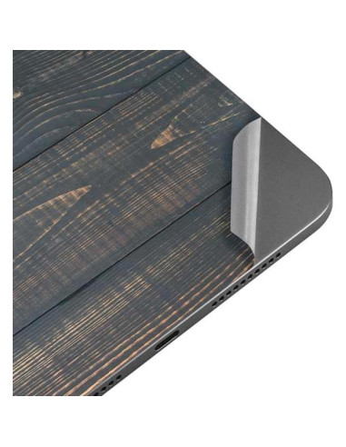 Calcomanía Skinit para iPad Mini 7 (2025) Madera Pintada Negra