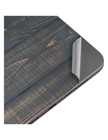 Calcomanía Skinit para iPad Mini 7 (2025) Madera Pintada Negra