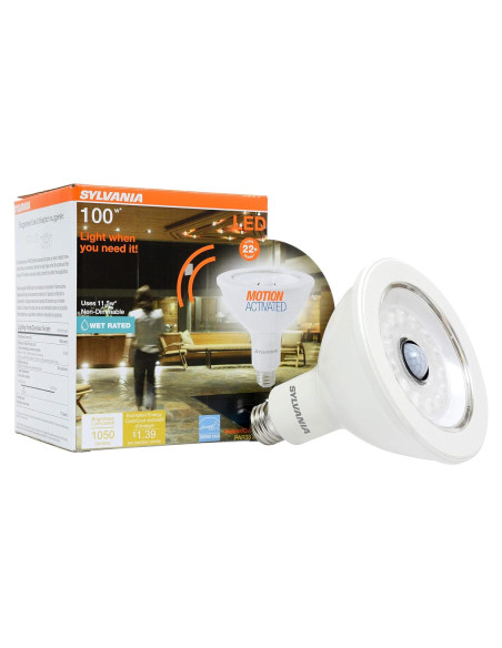 Bombilla LED Sylvania PAR38 con Sensor de Movimiento 11.5W