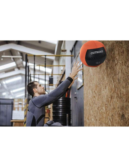 Pelota de Medicina Betterland 10kg Naranja para Ejercicio