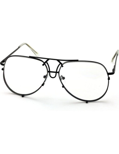 Gafas Aviador Premium Metalizadas Lente Claro UV VW-AV2