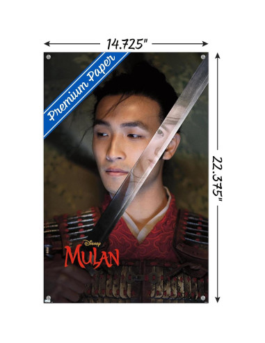 Póster de Pared Disney Mulan Trends International 56.8x37.4cm