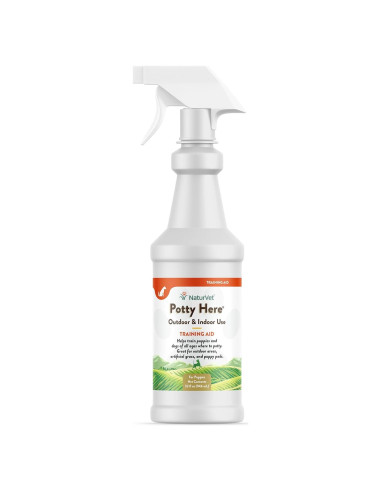 Spray de Entrenamiento Potty NaturVet 32 oz (0.95 L) para Perros