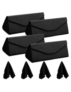 Estuche Plegable para Gafas Flutesan 4 Piezas Negro
