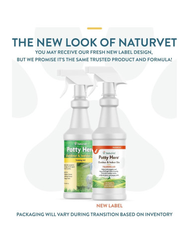 Spray de Entrenamiento Potty NaturVet 32 oz (0.95 L) para Perros