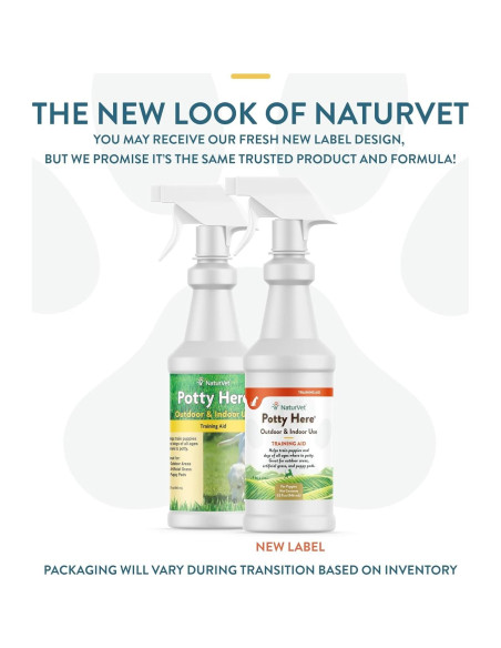 Spray de Entrenamiento Potty NaturVet 32 oz (0.95 L) para Perros