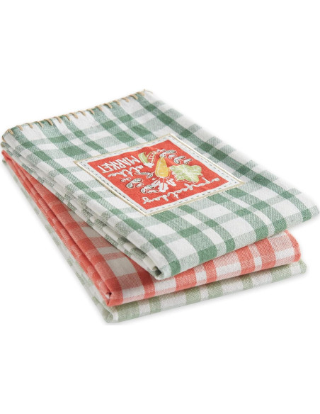Juego de Paños de Cocina DII 3 Piezas 45.72x71.12 cm Cuadros