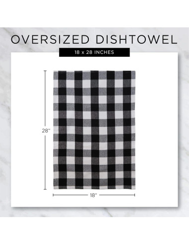 Juego de Paños de Cocina DII 3 Piezas 45.72x71.12 cm Cuadros