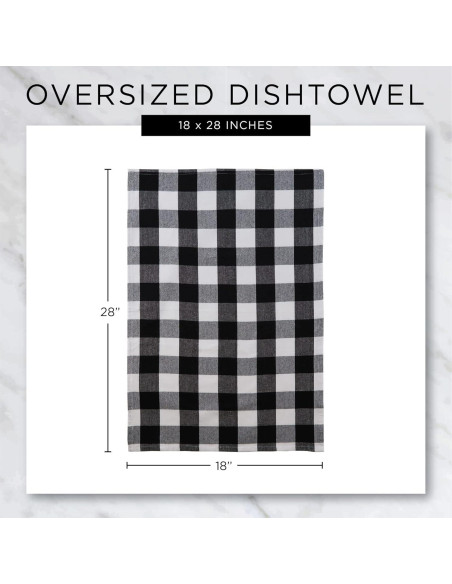 Juego de Paños de Cocina DII 3 Piezas 45.72x71.12 cm Cuadros