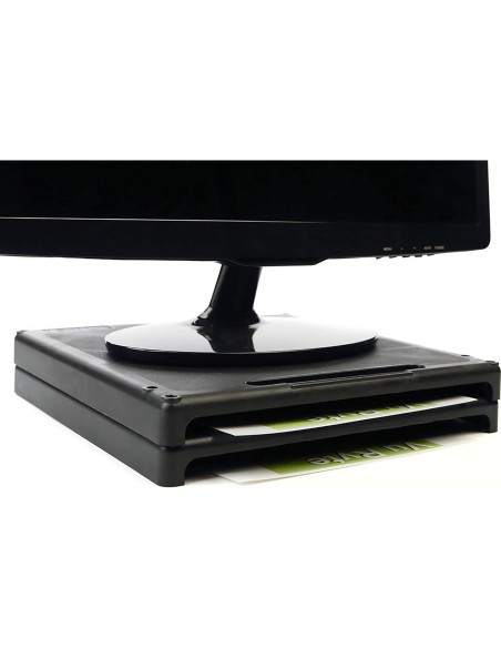 Soporte apilable para monitor VuRyser 1 VUR 2455 Negro 4-Pack