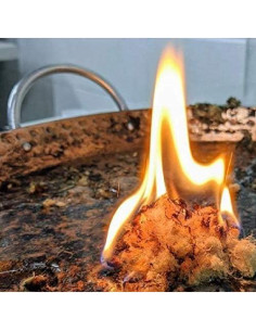 Kit de Fuego Fiber Light Mini - Iniciador de Fuego y Varilla Ferro 2