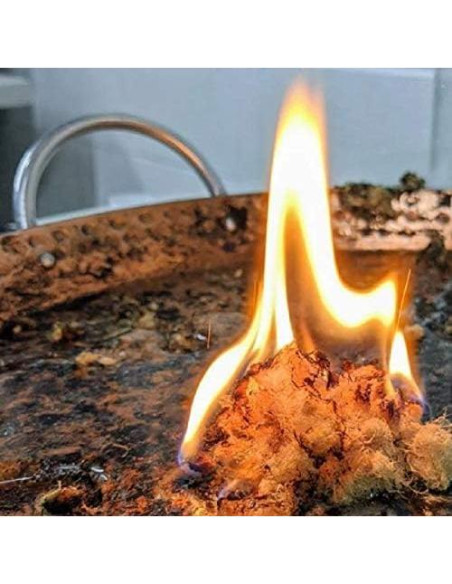 Kit de Fuego Fiber Light Mini - Iniciador de Fuego y Varilla Ferro