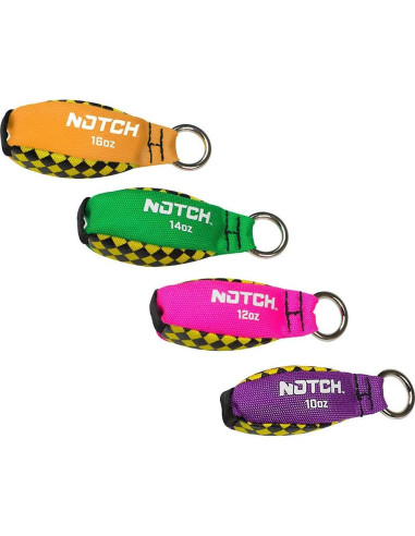 Peso de Lanzamiento Notch NTW-14, Cordura 396.9g Hi-Viz