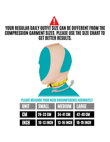 Prenda de Compresión Facial INVERA para Recuperación Postquirúrgica
