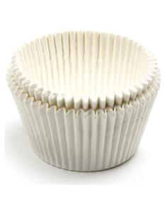 Tazas para Muffin Gigantes Norpro, Paquete de 500, Blanco