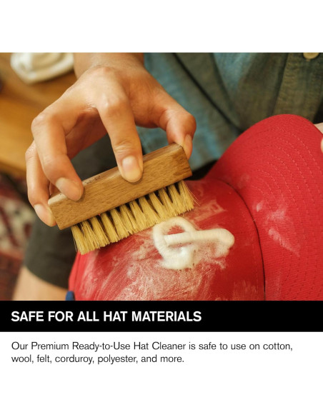 Limpiador Espumoso para Sombreros Jason Markk 198g - Seguro para Varios Materiales