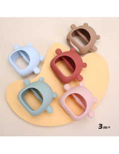 Guante de Silicona para Bebés Aulege - Mordedor Anti-Caída 10x8cm 2