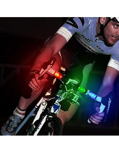 Luces de Seguridad LED STURME 4 Pack con Baterías y Clip