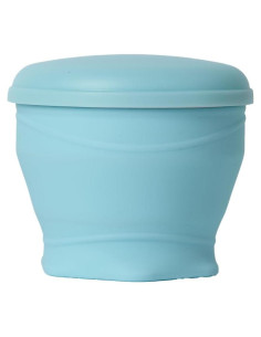 Taza de Viaje Plegable Silicona 173ml Azul zhuzhiloono