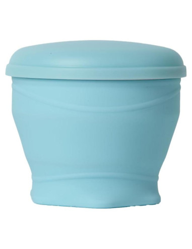 Taza de Viaje Plegable Silicona 173ml Azul zhuzhiloono