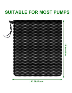 Bolsa de Filtro para Bomba de Estanque Lenpestia 31x40.6 cm 2