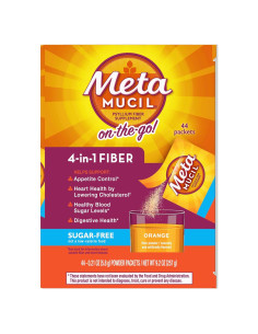 Metamucil Suplemento de Fibra en Polvo Sin Azúcar 261g