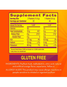 Metamucil Suplemento de Fibra en Polvo Sin Azúcar 261g 2