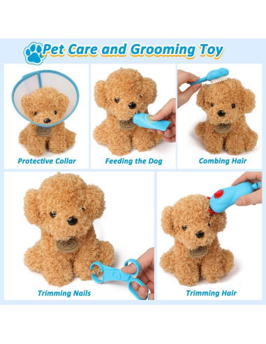 Kit de Doctor Liberry para Niños 28 Piezas Juguete Médico Azul