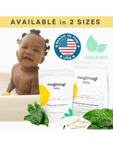 Baño de Avena Orgánica Mogimogi Baby 93.5g - Piel Sensible