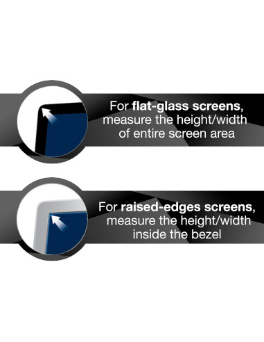 Filtro de Privacidad 3M 24" Reversible Brillante/Mate
