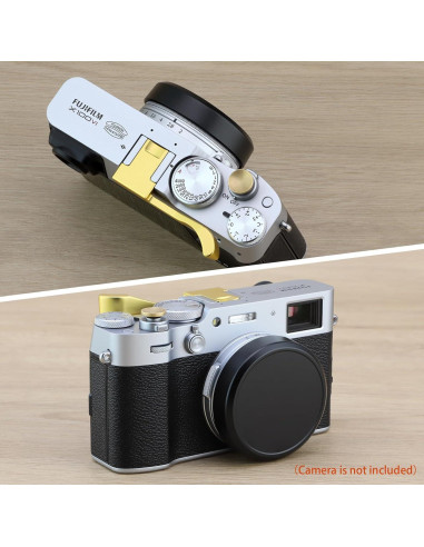 Tapa de lente de metal Haoge para Fujifilm X100VI/X100V