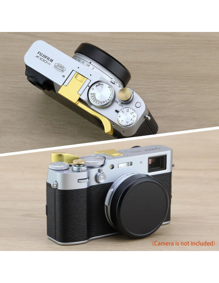 Tapa de lente de metal Haoge para Fujifilm X100VI/X100V