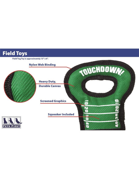 Juguete para Perros Pets First NCAA Alabama Crimson Tide 33x15cm