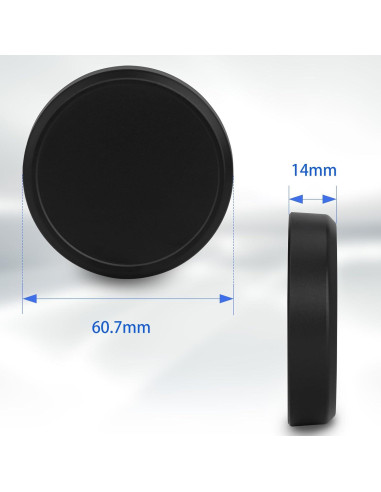 Tapa de lente de metal Haoge para Fujifilm X100VI/X100V