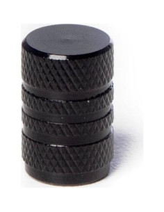 Tapas de Válvula de Aluminio Negras Circuit Performance VC1 - Juego de 4 2